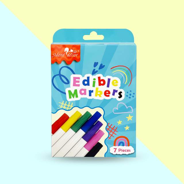 Marcadores comestibles para decoraci&oacute;n de tartas.